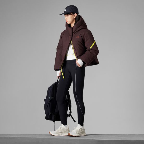 TheNorthFace北面UE先锋设计连帽鹅绒羽绒外套女防泼溅23秋冬新款83PW