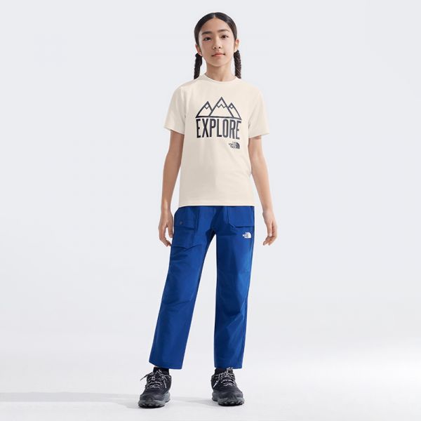 北面童装Adventure儿童男女UPF防晒速干短袖T恤TheNorthFace|8AN8