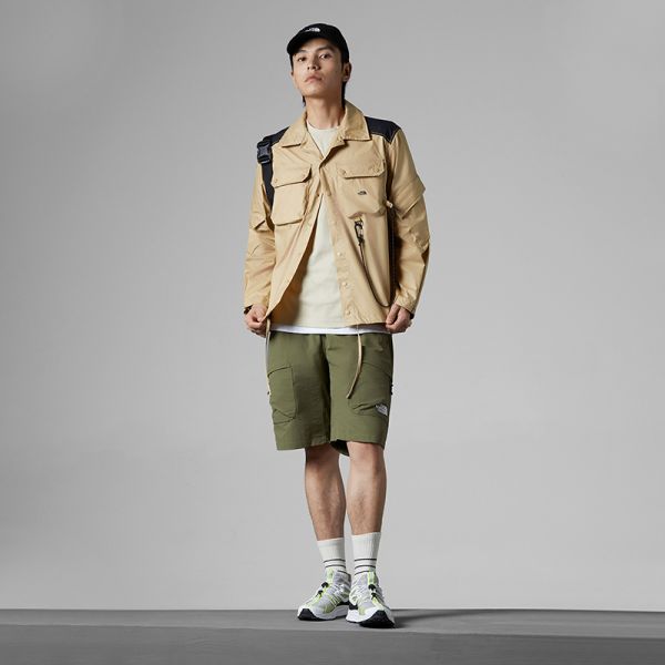 TheNorthFaceUE北面男先锋设计机能风长袖衬衫23春夏新款81LT