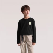 北面儿童长袖T恤男女大童纯棉运动户外透气新款TheNorthFace|8JM9
