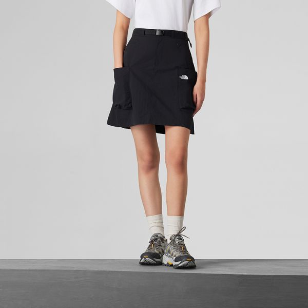 北面UE设计师款女A字短裙机能休闲户外夏新款 TheNorthFace|8CM6