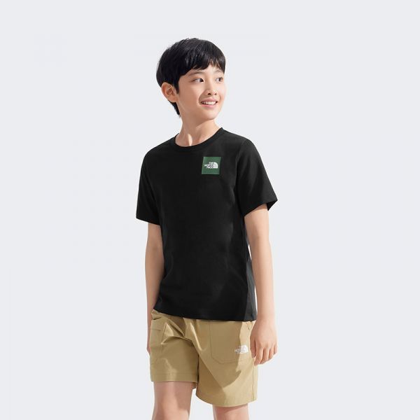 北面童装儿童印花速干衣短袖T恤男女户外新款TheNorthFace|8DCU