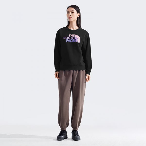 北面女印花LOGO休闲针织卫衣户外透气新款TheNorthFace|8DC7
