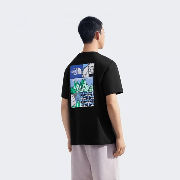 北面男女同款TDC印花系列短袖T恤户外透气新款TheNorthFace|8GZ0