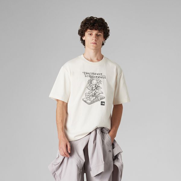 北面UE男纯棉印花短袖T恤休闲透气户外夏新款TheNorthFace|8C6Q