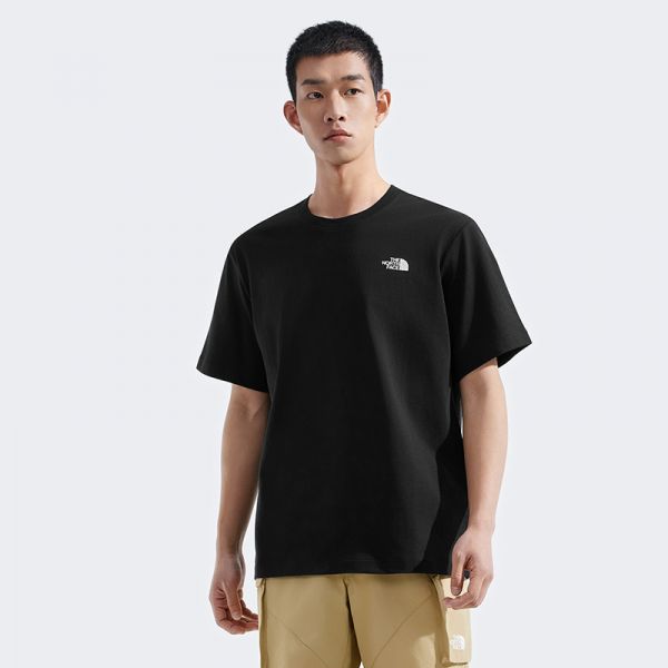 北面男女同款纯棉地球短袖T恤户外透气春夏新款TheNorthFace|8DEU