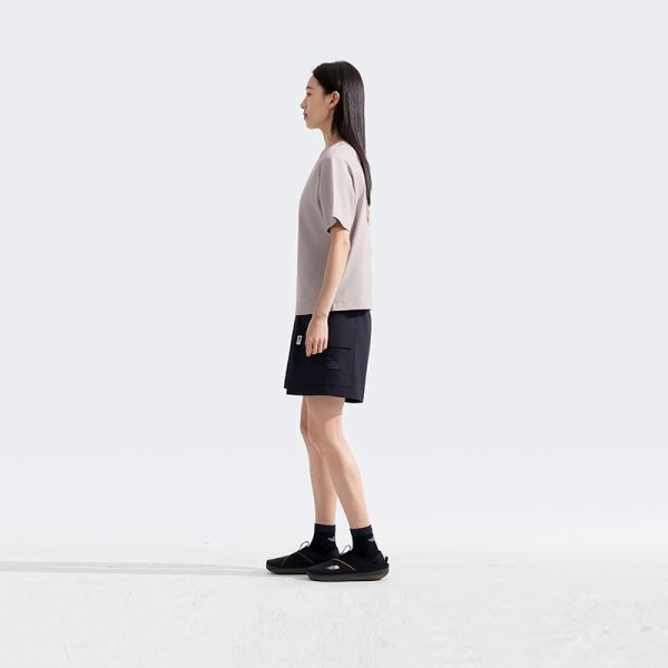 北面女印花短袖T恤户外休闲透气夏季新款TheNorthFace|8DCB