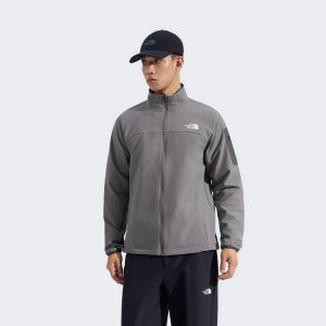 北面Tek Approach棋盘格软壳外套男防泼水户外TheNorthFace|8DG2