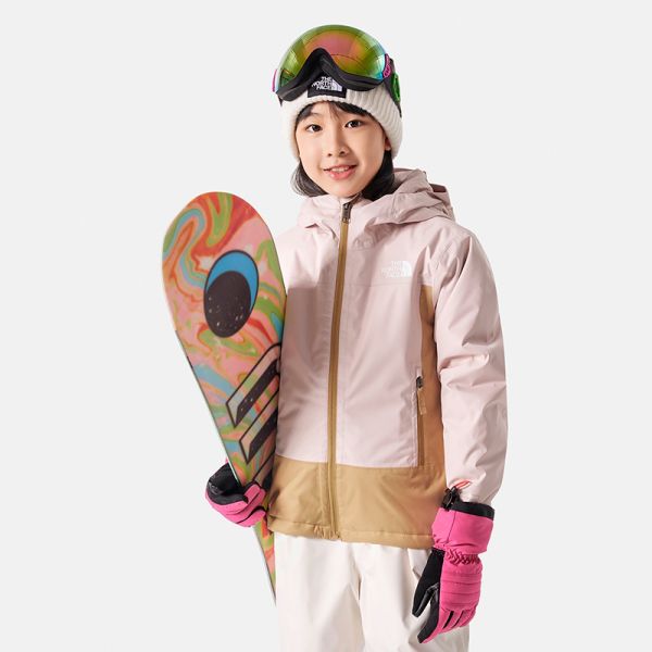 TheNorthFace北面童装女童滑雪服棉服防水户外23秋冬新款|82Y6