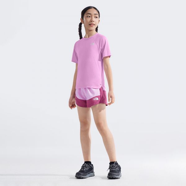 北面童装Sunriser儿童防晒速干短袖T恤透气抑臭TheNorthFace|8BMX