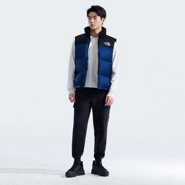 北面96 Nuptse羽绒马甲鹅绒潮牌经典ICON新款TheNorthFace|3JQQ