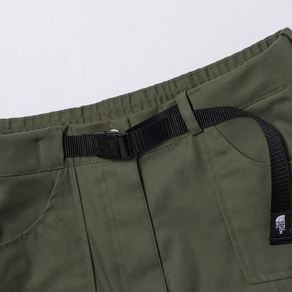 TheNorthFace北面UE先锋设计女性格纹拼接及膝短裙秋冬上新|7W9Z