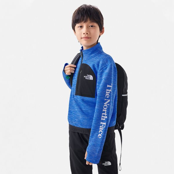 TheNorthFace北面童装针织卫衣男童户外透气防泼溅23春新款|81ZD