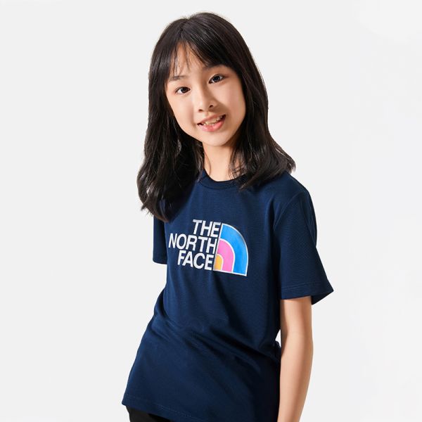 TheNorthFace北面童装女童短袖T恤儿童速干户外23夏装|81NF