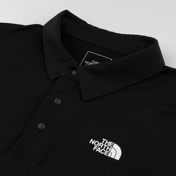 北面男Misty美利奴羊毛休闲短袖Polo衫户外新款TheNorthFace|8BYK