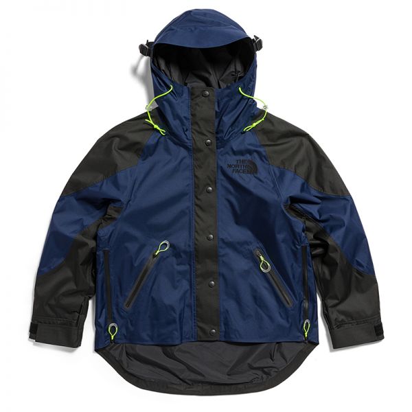 TheNorthFaceUE北面先锋设计女拼色防水连帽冲锋衣23新款81M4