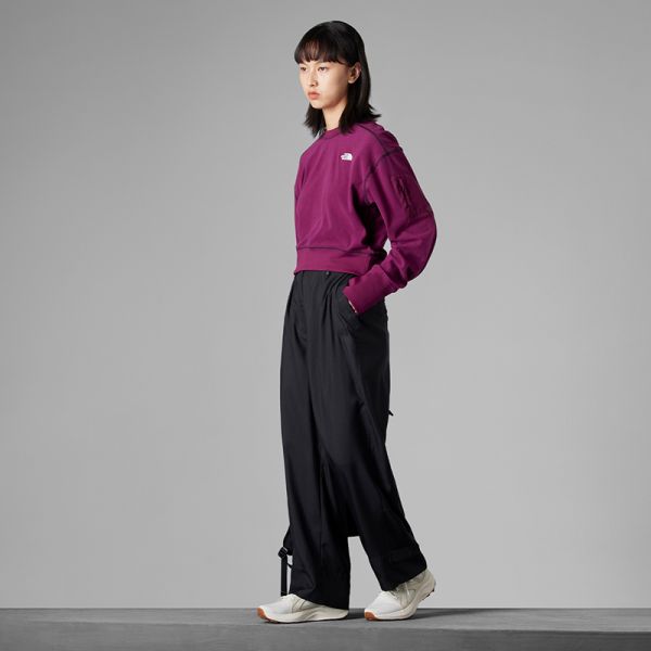 TheNorthFace北面UE先锋设计抓绒上衣外套高腰女23秋冬新款83PC