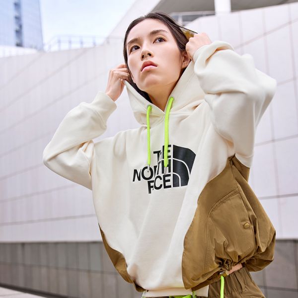 TheNorthFaceUE北面先锋设计女宽松连帽卫衣23春夏新款7W9Y