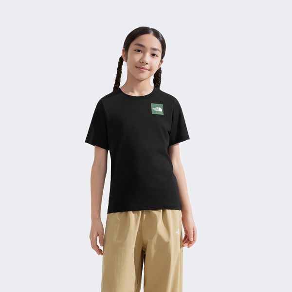 北面童装儿童印花速干衣短袖T恤男女户外新款TheNorthFace|8DCU