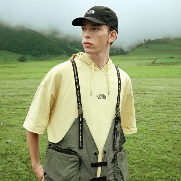 TheNorthFace北面先锋设计男性印花连帽短袖卫衣秋冬上新|7W8V