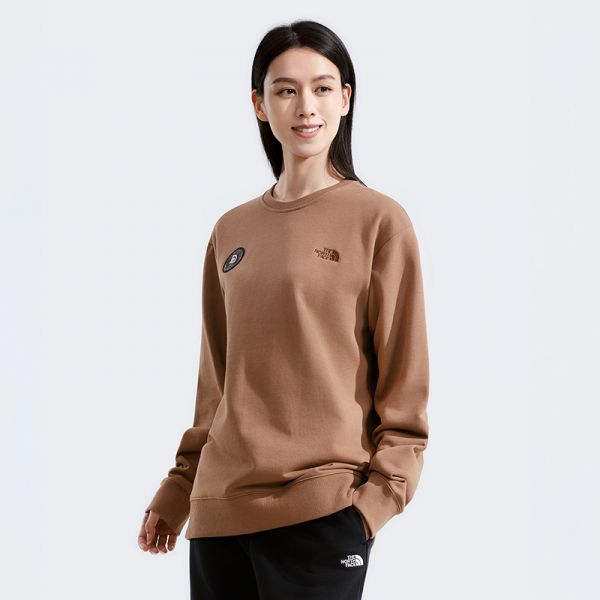 北面「新年蜕变」情侣款长袖针织卫衣户外新款TheNorthFace|8CFW