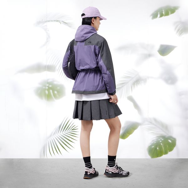 TheNorthFaceUE北面女先锋设计防风收腰二合一外套23新款81KS