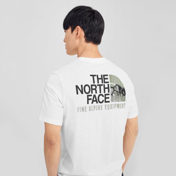 下M【山夏Tee】TheNorthFace北面短袖T恤男户外上新|4U9L