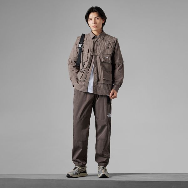 TheNorthFace北面UE先锋设计男二合一防风长袖衬衫23秋新款7QQB