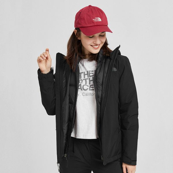 下MTheNorthFace北面夹克女三合一户外保暖防水上新|46I7