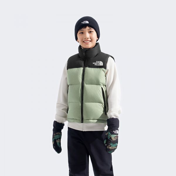 北面童装ICON96Nuptse儿童羽绒马甲TheNorthFace|8A4B