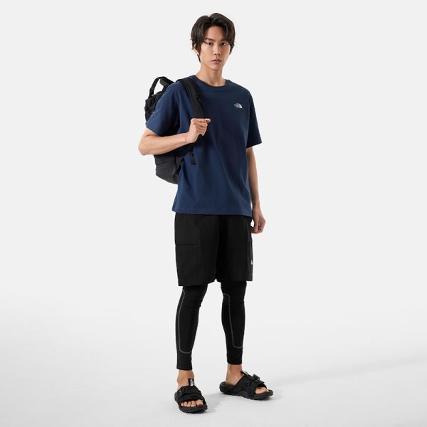 北面男防泼溅短裤舒适多口袋户外徒步旅行TheNorthFace|87UZ
