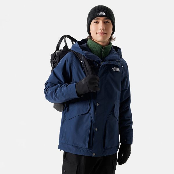 TheNorthFace北面三合一冲锋衣男户外防水保暖抓绒内胆新款|7QSZ