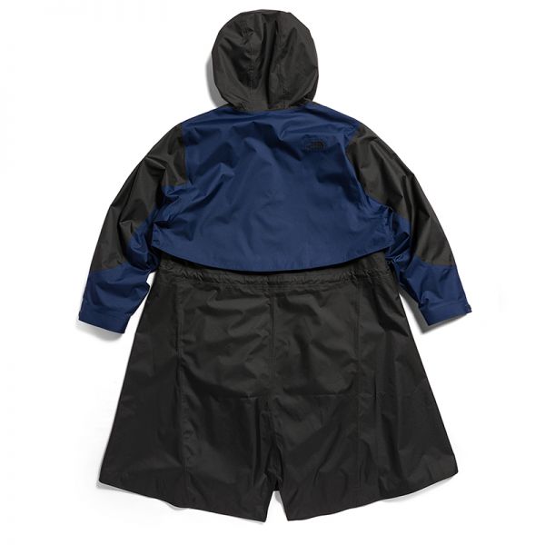 TheNorthFaceUE北面先锋设计女长款二合一冲锋衣23春新款81M3