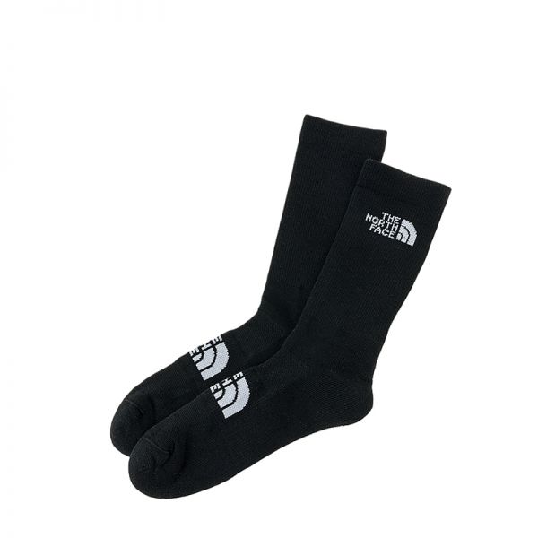 北面通用中筒运动袜三双装户外舒适透气新款TheNorthFace|8AMY