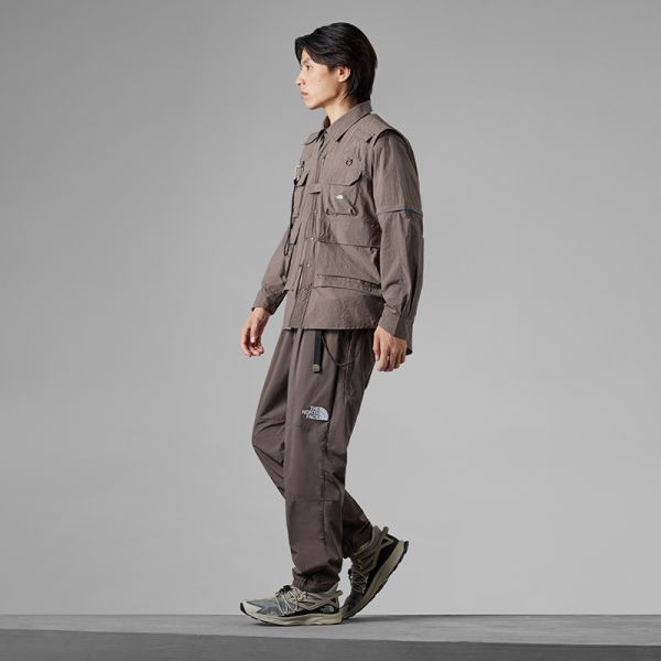 TheNorthFace北面UE先锋设计男二合一防风长袖衬衫23秋新款7QQB