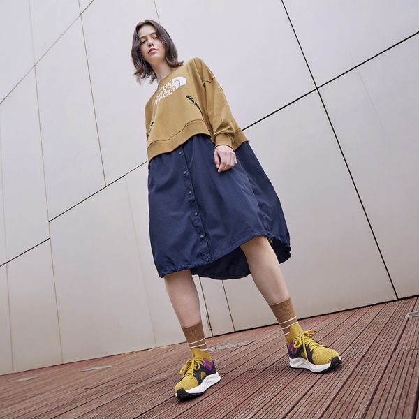 TheNorthFaceUE北面先锋设计女套头卫衣连衣裙23春夏新款81M2