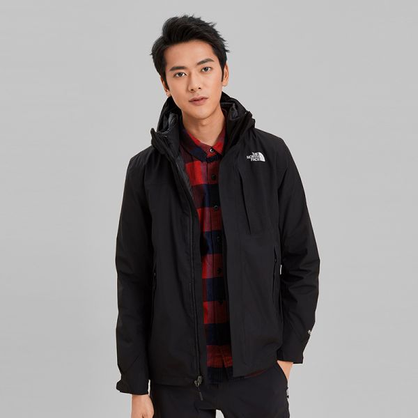 下MTheNorthFace北面春夏新品三合一外套夹克防水透气户外男|365B