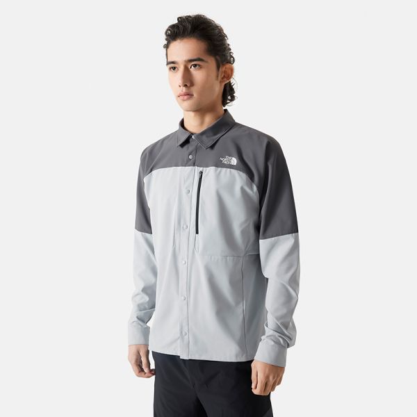 TheNorthFace北面长袖衬衫男吸湿速干UPF防晒户外春季新款|83TJ
