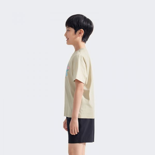 北面童装儿童印花速干短袖T恤男女户外透气新款TheNorthFace|8DCR