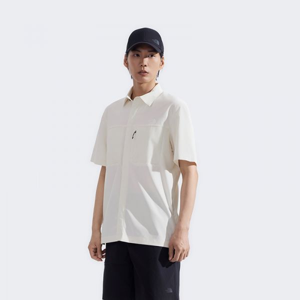 北面男LIGHTRANGE防晒速干短袖衬衫夏户外新款TheNorthFace||8DG0
