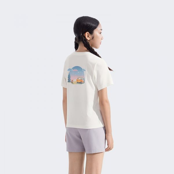 北面童装男女儿童速干短袖T恤运动户外透气新款TheNorthFace|8DD3