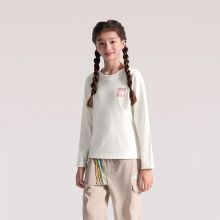 北面儿童长袖T恤男女大童纯棉运动户外透气新款TheNorthFace|8JM9