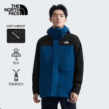 北面男抓绒三合一冲锋衣防水保暖户外24冬新款TheNorthFace|89YX