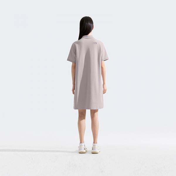 北面女连衣裙短袖POLO裙时尚户外休闲透气新款TheNorthFace|8BWU
