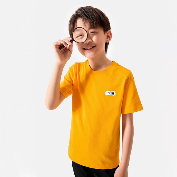 ]TheNorthFace北面童装短袖T恤儿童纯棉透气23夏季新款|88E8