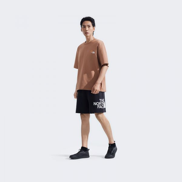 北面男女同款纯棉印花短袖T恤户外透气夏新款TheNorthFace|8D85