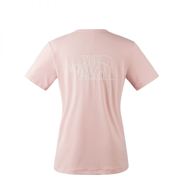 TheNorthFace北面SUN CHASE短袖T恤女吸湿透气UPF防晒衣新款|87VN