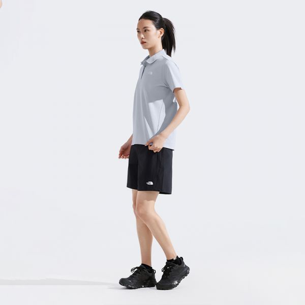 北面女防晒衣速干衣短袖POLO衫户外透气新款TheNorthFace|8CYZ