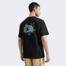 北面男女同款纯棉地球短袖T恤户外透气春夏新款TheNorthFace|8DEU
