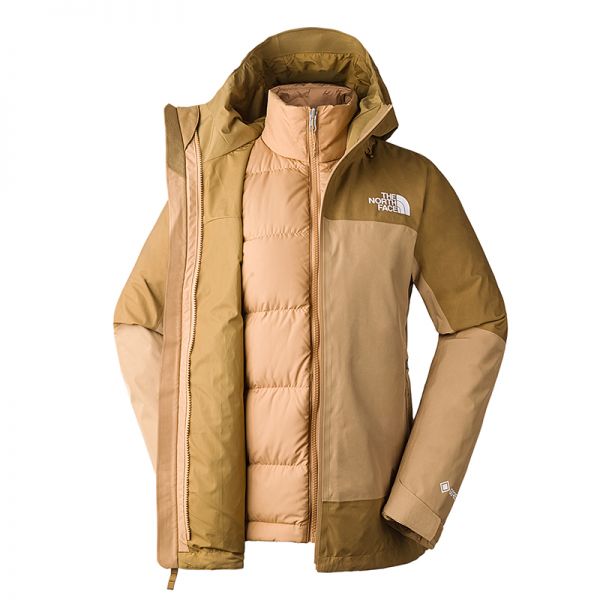 TheNorthFace北面鹅绒羽绒三合一冲锋衣GORETEX女户外防水新款|83RU